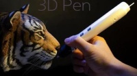 3D笔画老虎有多真实？镜头记录创作过程，看到成品我惊到了