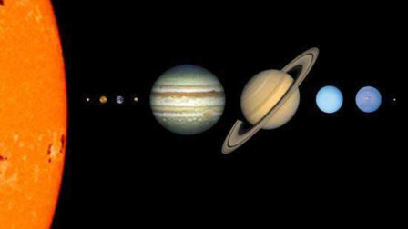 太阳系最大行星是木星，宇宙中最大的行星，直径是它的7倍！