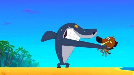 鲨鱼哥与美人鱼：鬣狗吃了美人鱼太开心了！