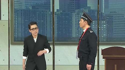 小品《你摊上事了》，孙涛演绎耿直保安，差点把秦海璐气死