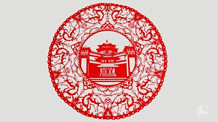 民间大师一把剪刀剪出千年西安风貌, 大雁塔、钟鼓楼......应有尽有!