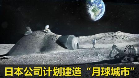 日本公司口气不小, 傍上美国大腿后, 竟然计划在月球建城市!