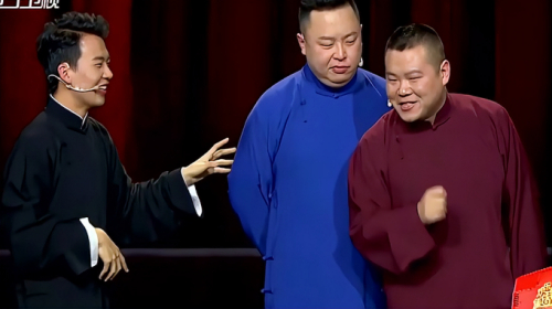 千万别让岳云鹏和郭麒麟演相声，俩人简直不像话，全程高能