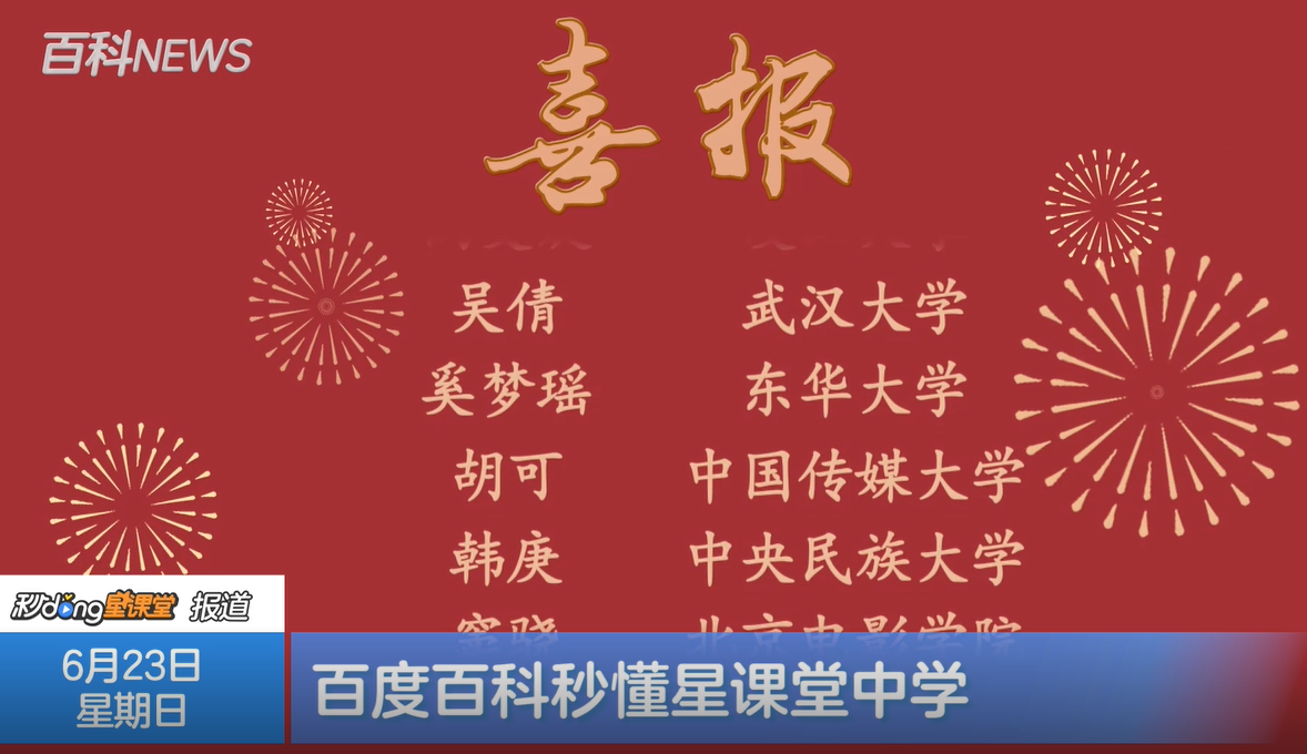 清华北大，复旦牛津，20位明星学长霸气来袭！