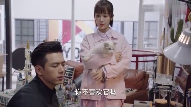 亲爱的，热爱的20 看点：佟年送商言猫咪索吻抱抱