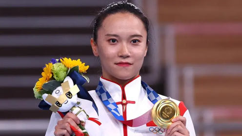 第17金：中国体操本届奥运首金！女子蹦床朱雪莹摘金