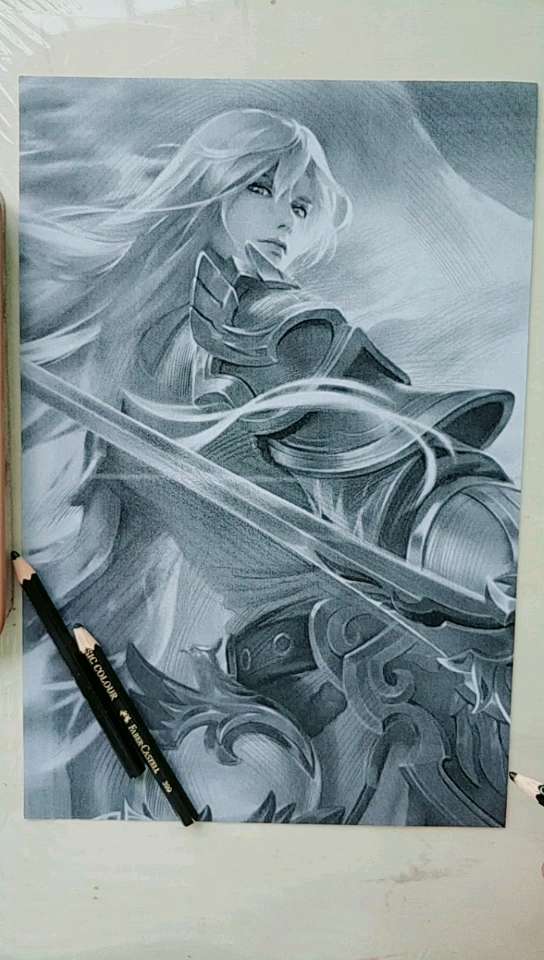 手绘凤求凰李白全过程,你们喜欢吗?