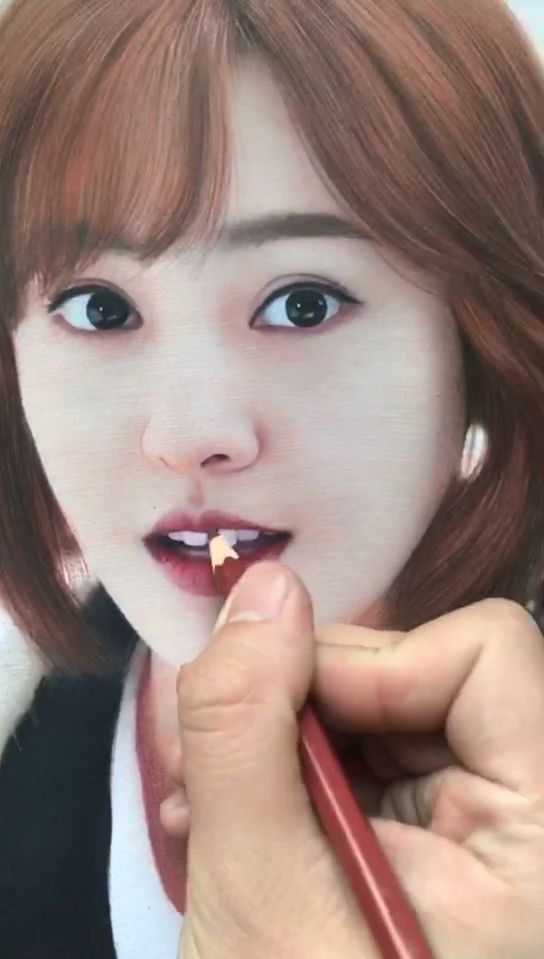 彩铅手绘郑爽 有喜欢的吗?
