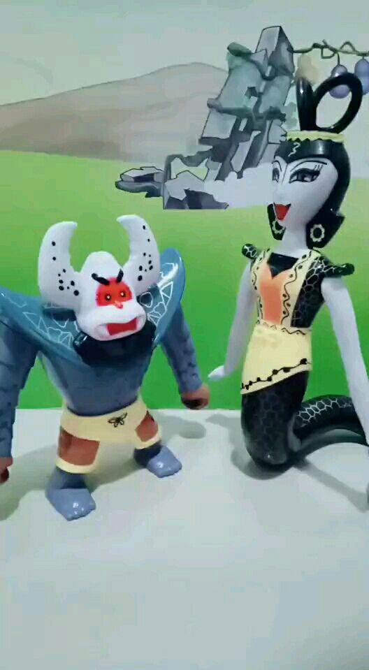 蛇精让蝎子精去抓葫芦娃