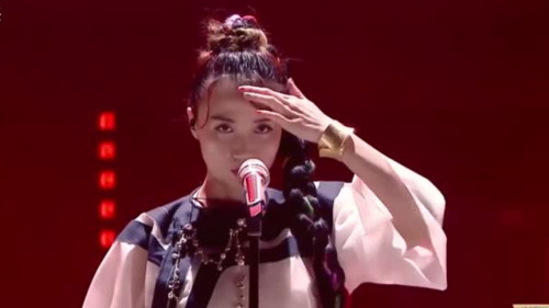 阿朵《扯谎哥》舞台，高音一出，李斯丹妮原地入坑丨乘风