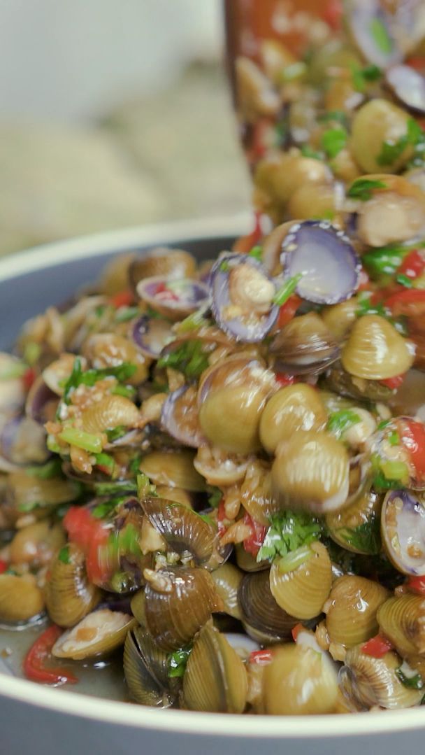 河蚬最常见的三种做法,还是小时候的味道!