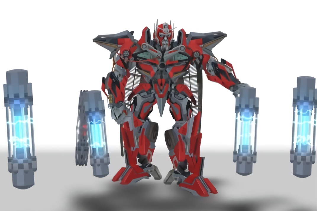 《变形金刚》自制汽车人变身战斗动画!御天敌