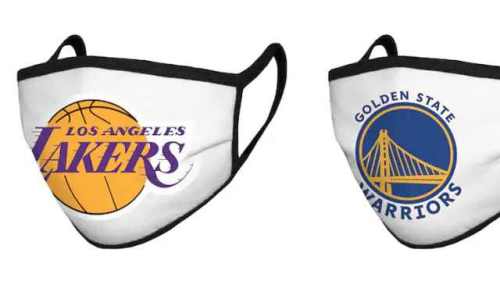 NBA与WNBA出售球队logo口罩，全部收入捐给慈善组织