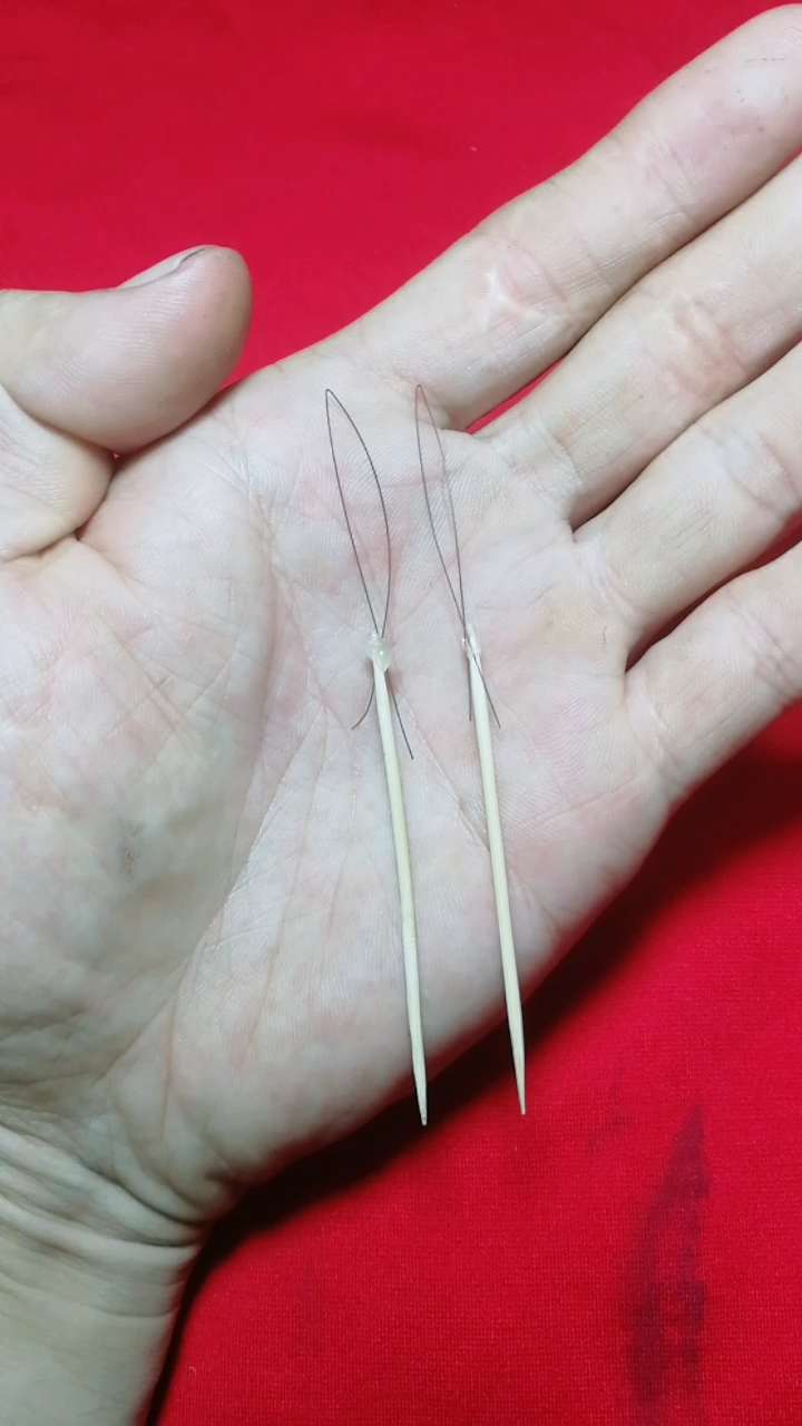 自制穿针引线小工具,简单好用还省钱!