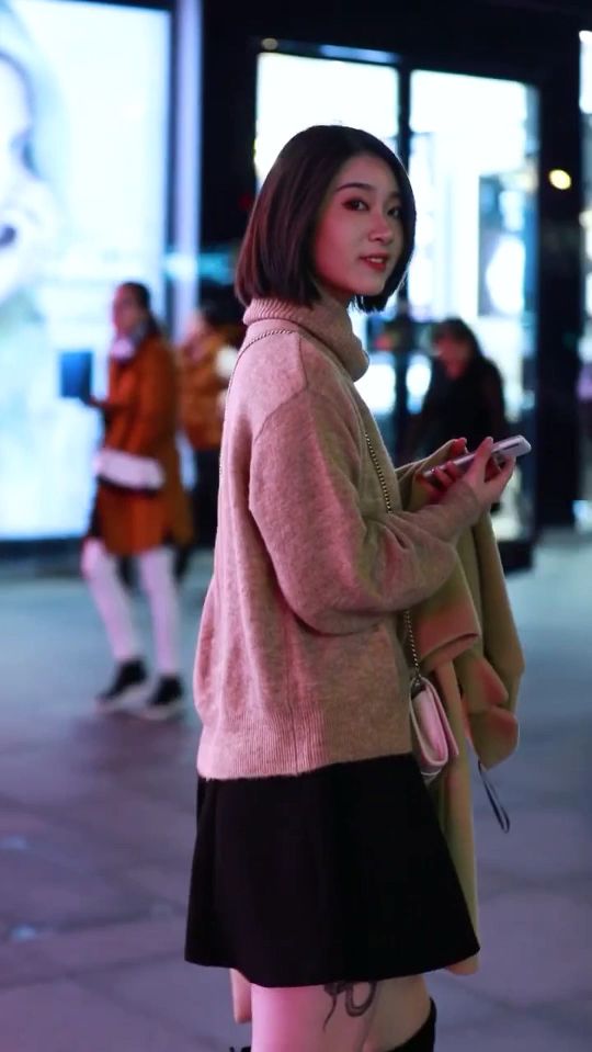 气质小姐姐～你们出门也这样么?