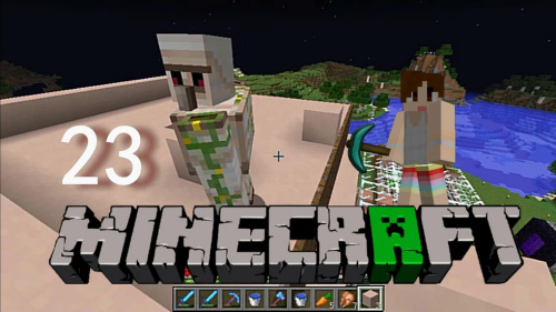 我的世界五年玩家[明月庄主]极限生存第二十三集【刷铁机之村民转世】