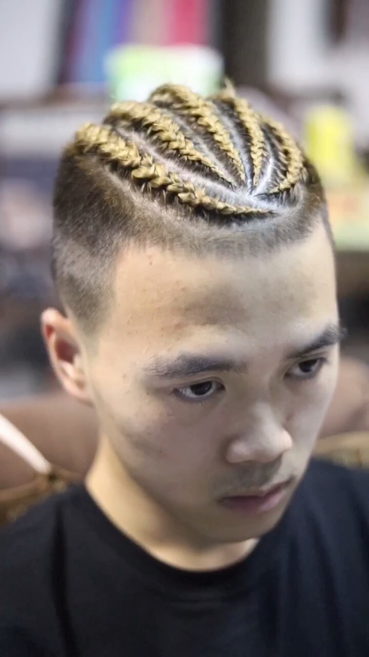 最酷的编发,男生男生均可编发.