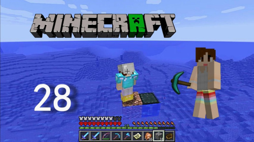 我的世界五年玩家[明月庄主]极限生存第二十八集【一海一塔】