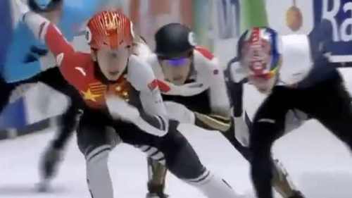 力压韩国！中国短道队混合接力夺冠
