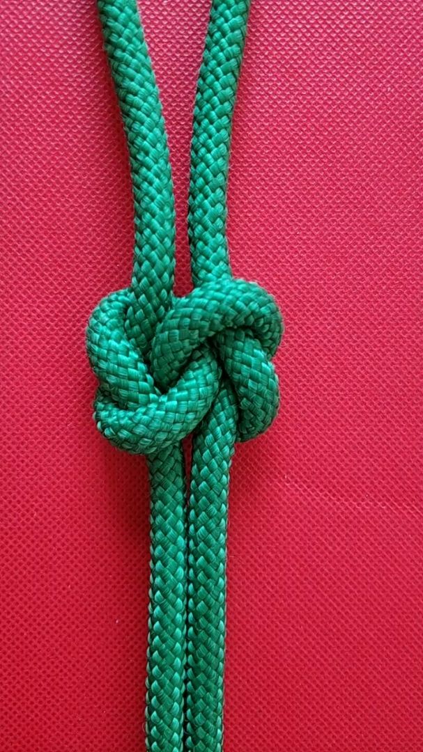 漂亮的绳结打法,同心结