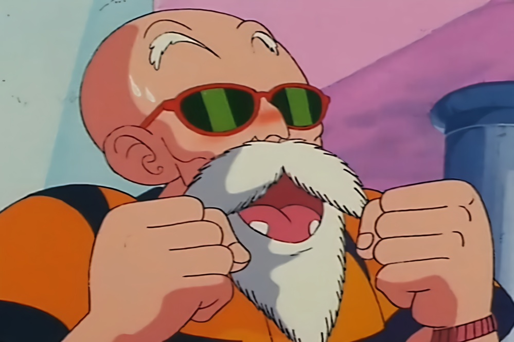 七龙珠:龟仙人偷窥布尔玛,贝吉塔头顶绿