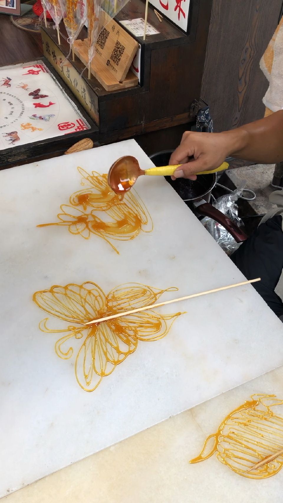 舌尖上的旅行,宋城景区糖人,好吃又是一门艺术!