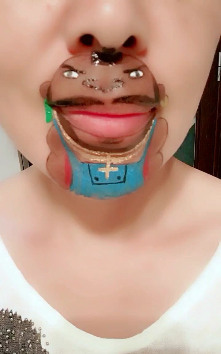 搞笑嘴唇画每日更新,爆笑不断!