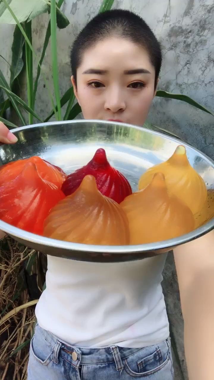 7715果冻包子,喜欢小爱心给我