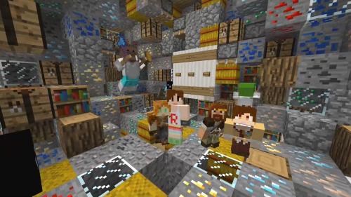 明月庄主我的世界挖矿比赛惊天矿工Minecraft