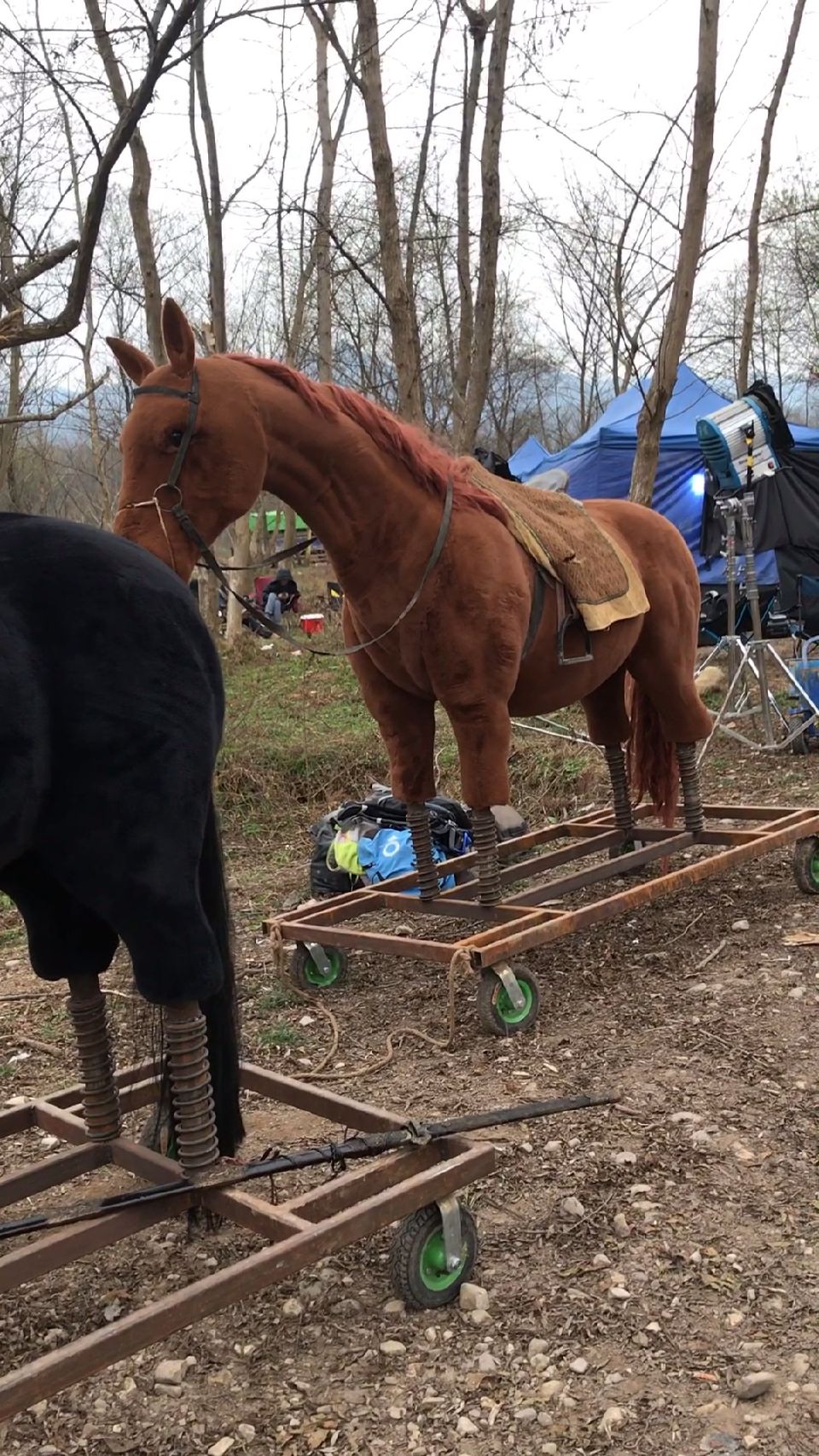 拍戏用的道具马