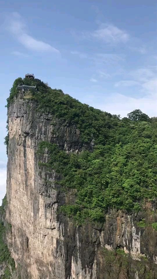 天门山玉壶峰――关注全民小视频