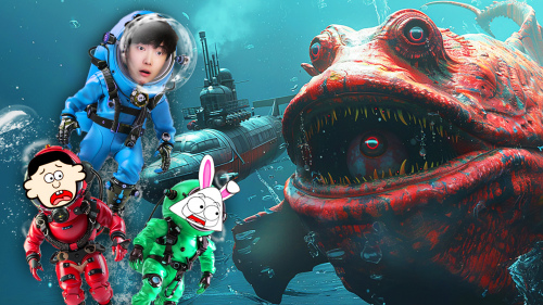 深海版致命公司?海底实验室的科学家都变异成了牛蛙人!暗黑潜水员