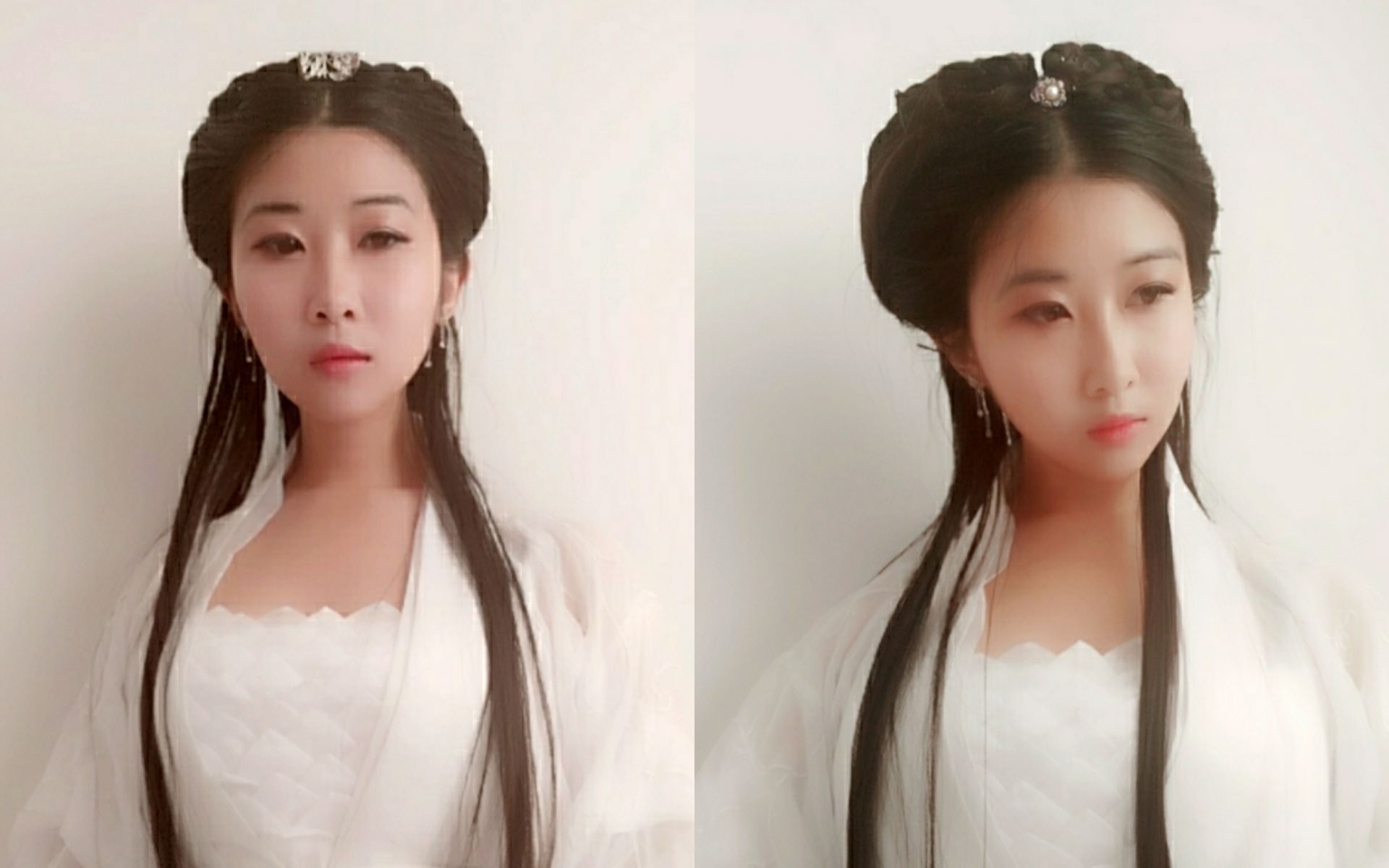 【莲卿】童年回忆之06版神雕小龙女发型教程