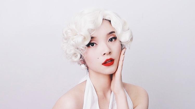 玛丽莲梦露仿妆 — 致敬经典