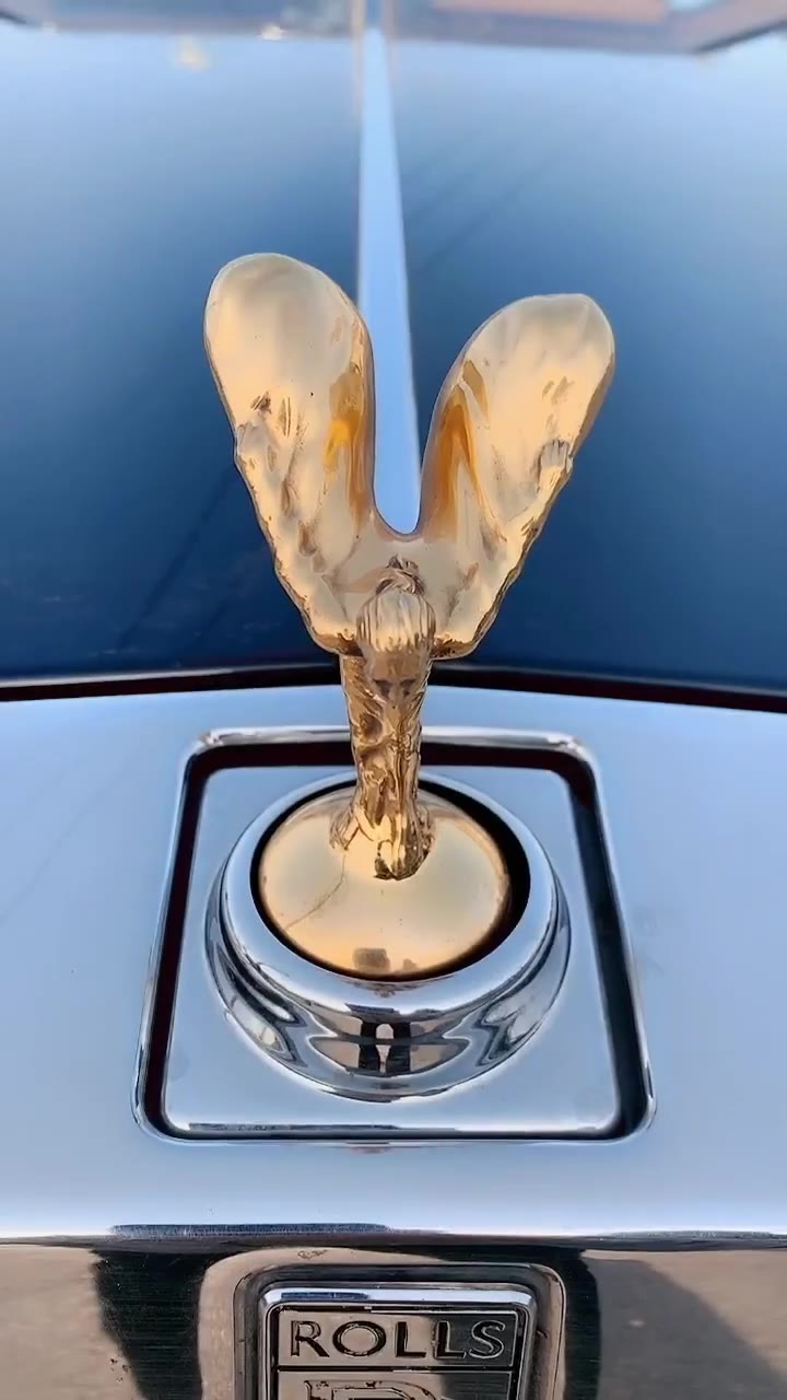 劳斯莱斯专属飞天女神水晶金银