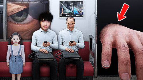 8号站台!没想到地铁的终点站不仅是八番出口,还有巨人等在外面!