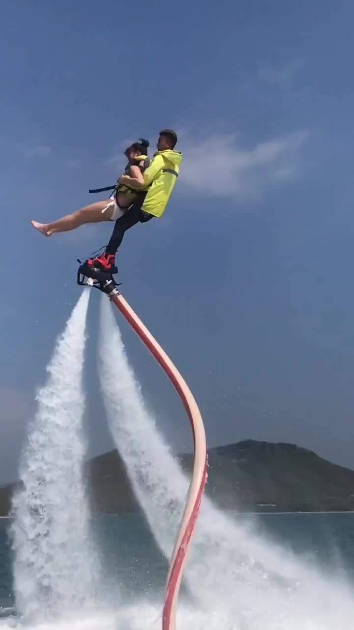 最美三亚,好玩的水上项目 @水上飞人 小博(o100839176)#记录我的生活