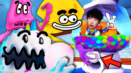 全新棉花糖朋友被老鼠人吸收后,暗影老鼠巨人登场!逃离糖果朋友工厂