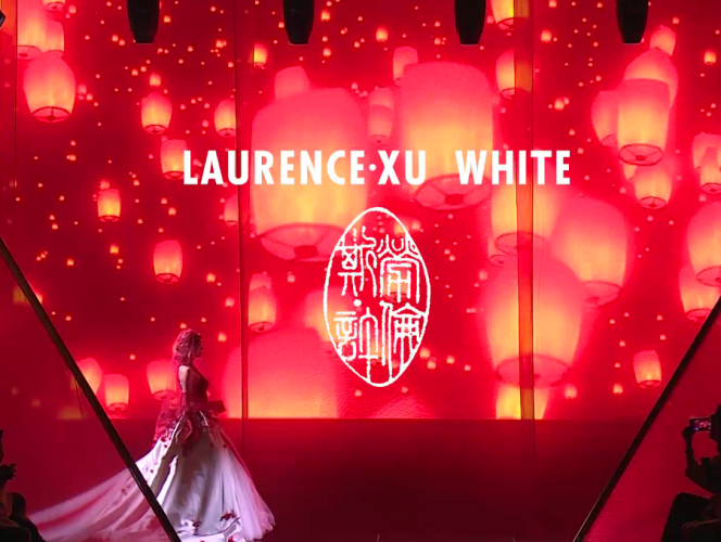 LAURENCE XU WHITE2020《花神》高定发布