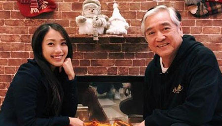 姜丽文与老爸秦沛合作新剧